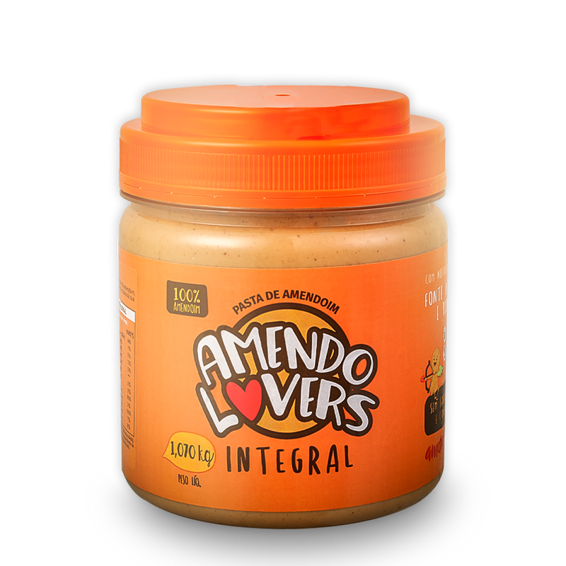 LINHA REGULAR PASTA DE AMENDOIM INTEGRAL 1k