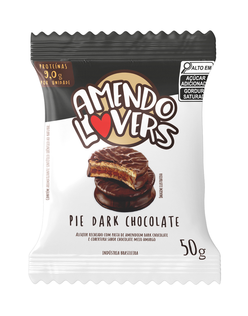 Alfajor Pie Dark Chocolate