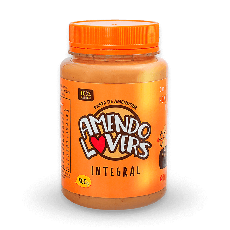PASTA DE AMENDOIM INTEGRAL 370g